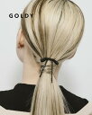 GOLDY ゴールディ ドット チェーン リボン ヘアカフ 6241105【メール便可】