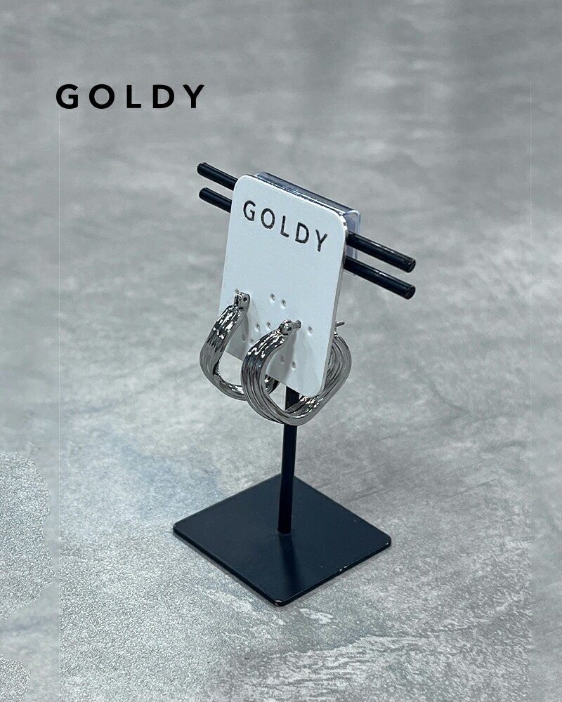 樂天商城 - GOLDY ゴールディ 1241008 goldy トリプルラインニュアンスフープピアス【メール便可】