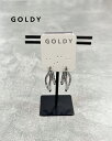 GOLDY ゴールディ ダブルラインアシンメトリーフープピアス アクセサリー 1241109【メール便可】