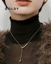 GOLDY ゴールディ メタル ボール スライド ネックレス 3241106【メール便可】