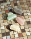 GOLDY ゴールディ マーブル ハート アセチ バンス クリップ