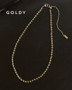 【即納】GOLDY ゴールディ グレイン チェーン チョーカー アクセサリー 3250406【追跡可能メール便180円】