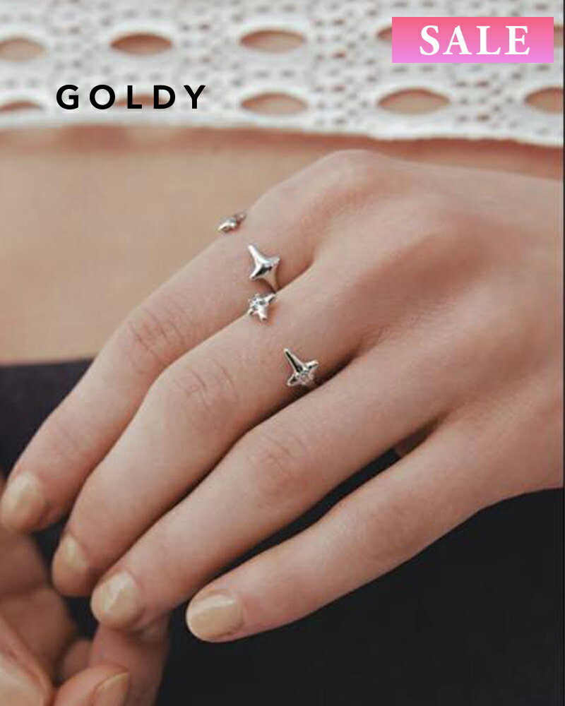樂天商城 - 【セール】GOLDY ゴールディ 5240501 goldy トゥインクル モチーフ セット リング【メール便可】