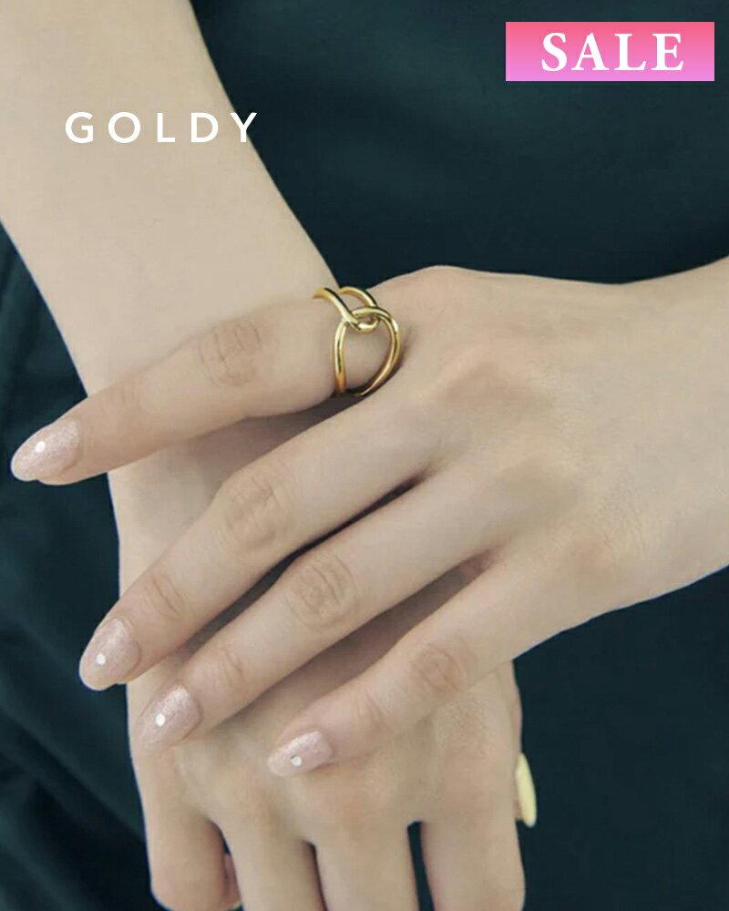 GOLDY ゴールディ 5240505 goldy クロス ライン ステンレス リング
