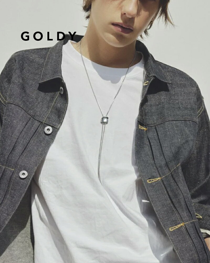 樂天商城 - GOLDY ゴールディ 3250253 goldy ループ タイイング ステンレス ネックレス【UNISEX ACCESSORIES】【メール便可】