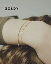 GOLDY ゴールディ ペタル チェーン ステンレス ブレスレット 4250254【メール便可】