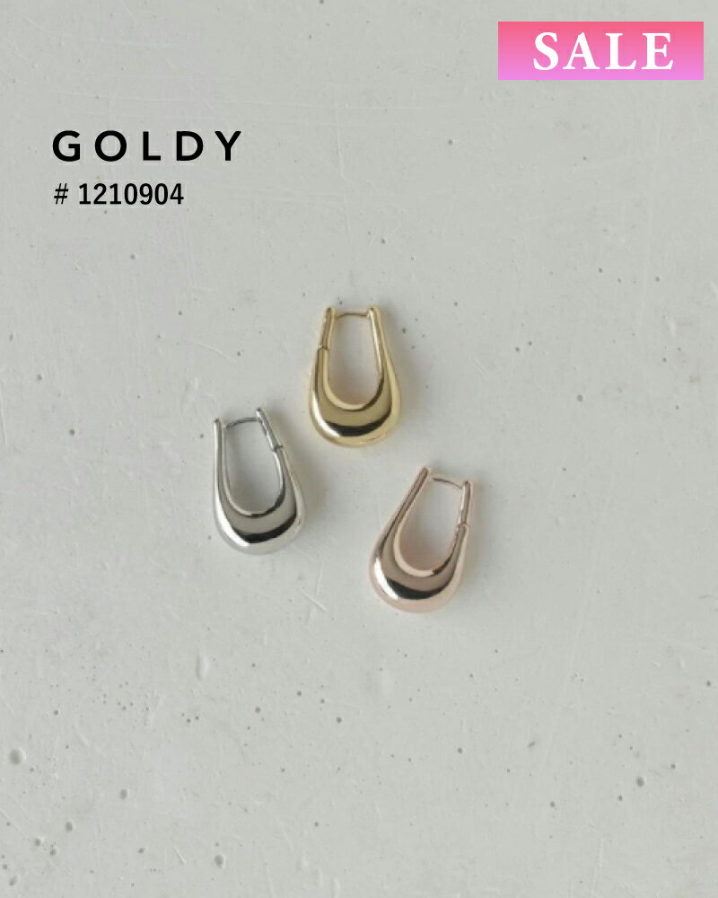 樂天商城 - 【セール】GOLDY ゴールディ 1210904 goldy フロー ドロップ ワンタッチ ピアス【メール便可】
