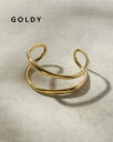 GOLDY ゴールディ ダブル ラインズ ステンレス バングル 4250450【メール便可】