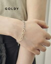 GOLDY ゴールディ ミックス チェーン ブレスレット 4250605【メール便可】