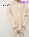 【予約】ALPACA MIX TUNIC PO アルパカミックスチュニックプルオーバー YENN イエン y254-91123※2025年11月中旬入荷予定