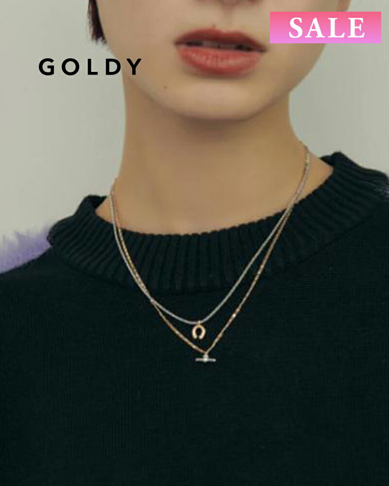 Cubic Zirconia - 【セール】GOLDY ゴールディ ニューメラス マイクロ ネックレス 3231201【メール便可】