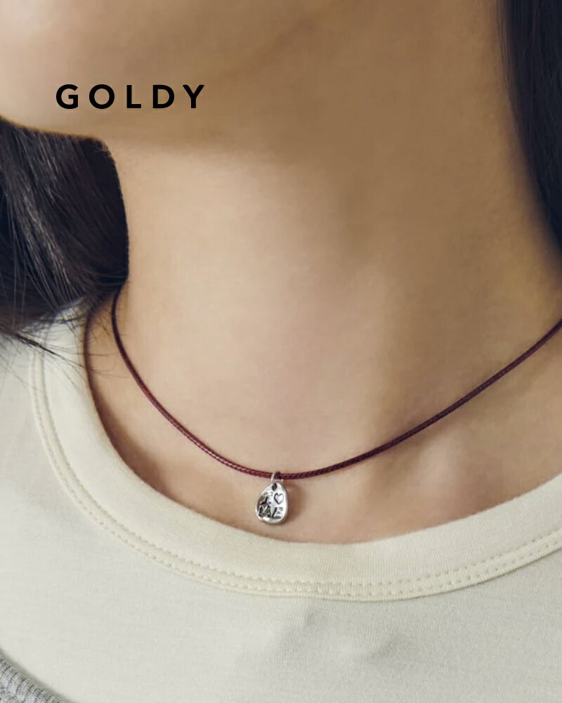 樂天商城 - GOLDY ゴールディ 3250910 goldy I LOVE ME コード ネックレス【メール便可】