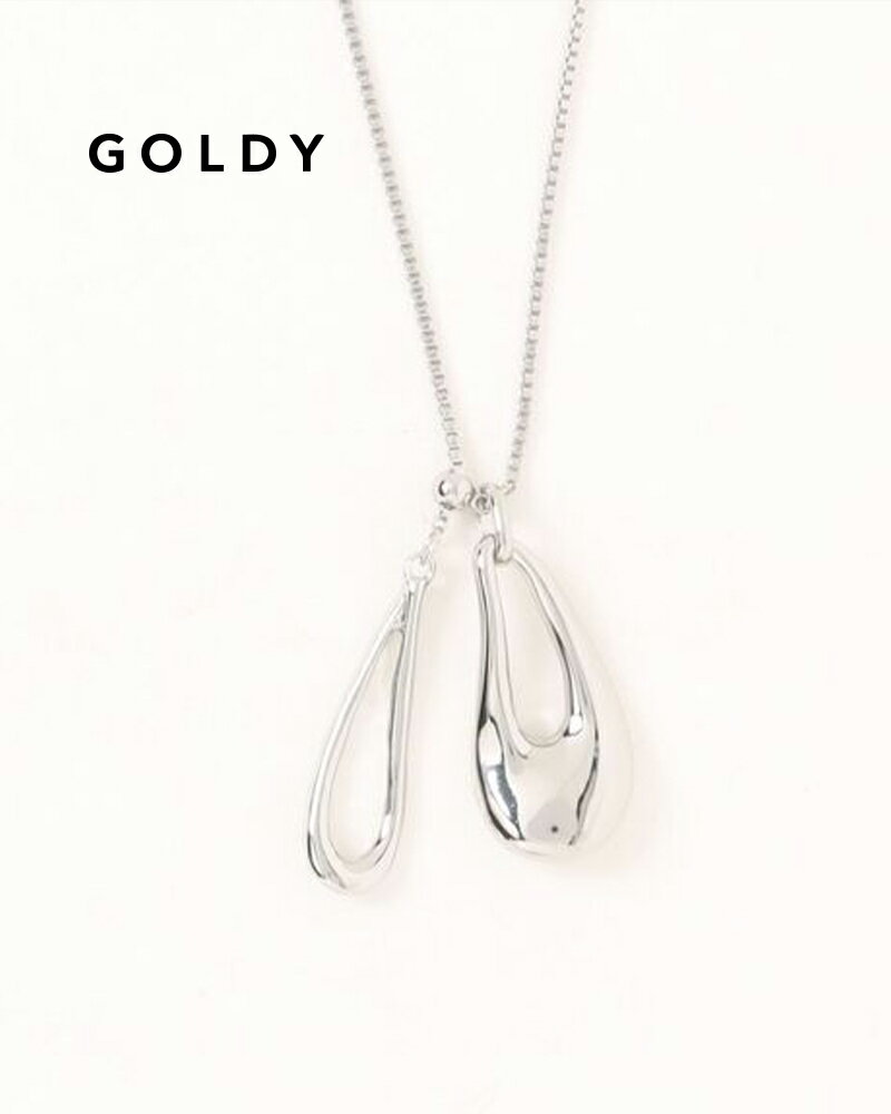 Other - GOLDY ゴールディ ツインドロップロングネックレス 3250611【メール便可】