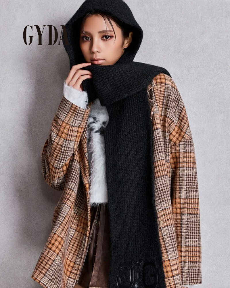 樂天商城 - GYDA ジェイダ Symmetry GYDAフードニットマフラー 072561045301