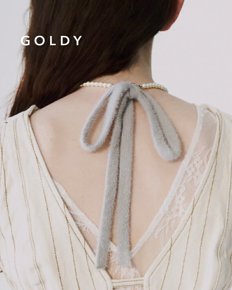 GOLDY ゴールディ シャギー タイ ネックレス 3250801【メール便可】