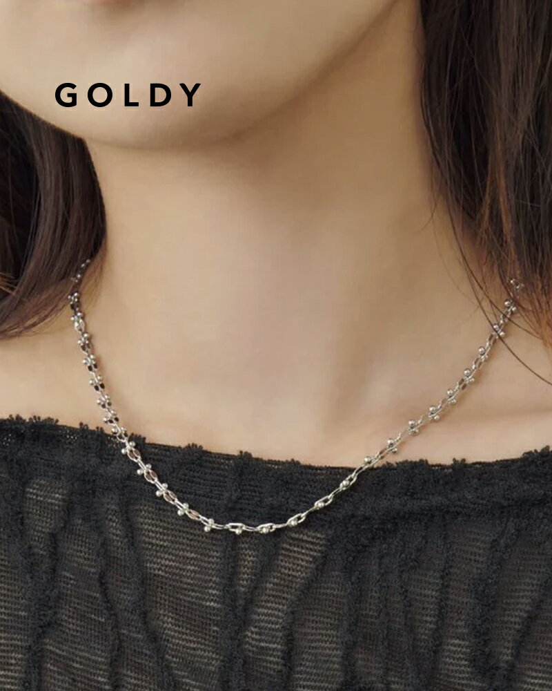 Boulder - GOLDY ゴールディ グレイン ライン ネックレス 3250813【メール便可】