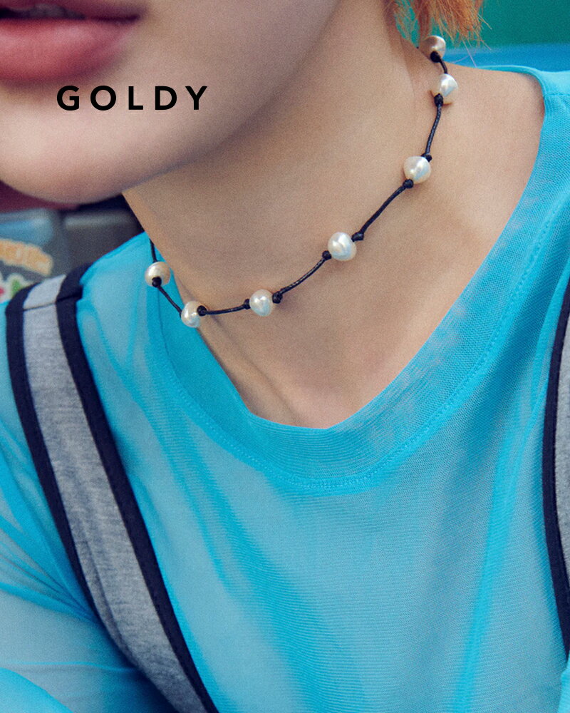 GOLDY ゴールディ ステーション ビーズ コード ネックレス 3251108【メール便可】