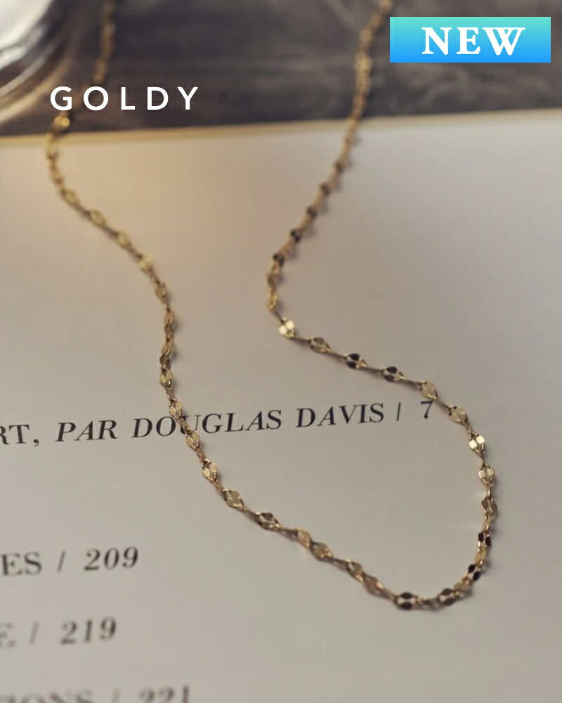 GOLDY ゴールディ ナロー チェーン ネックレス 3251113【メール便可】
