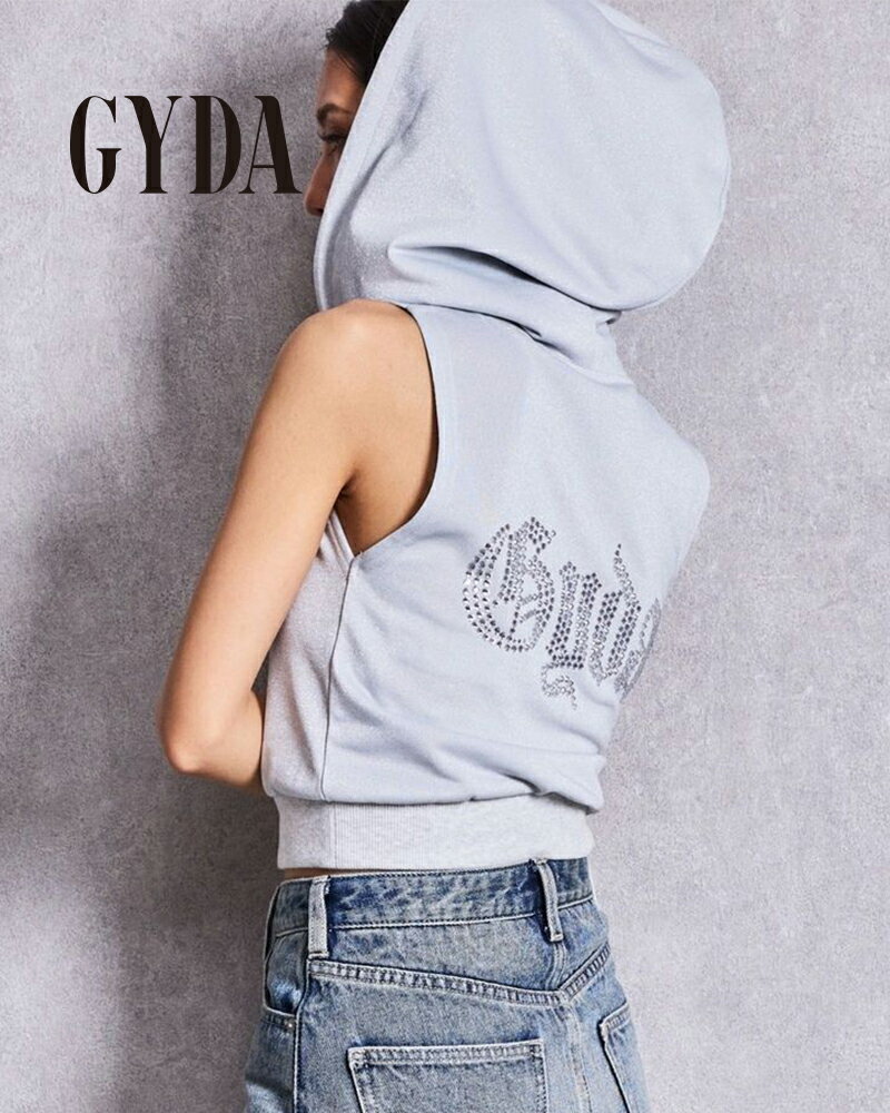 樂天商城 - GYDA ジェイダ BACK GYDA bijouノースリパーカー 072632737201