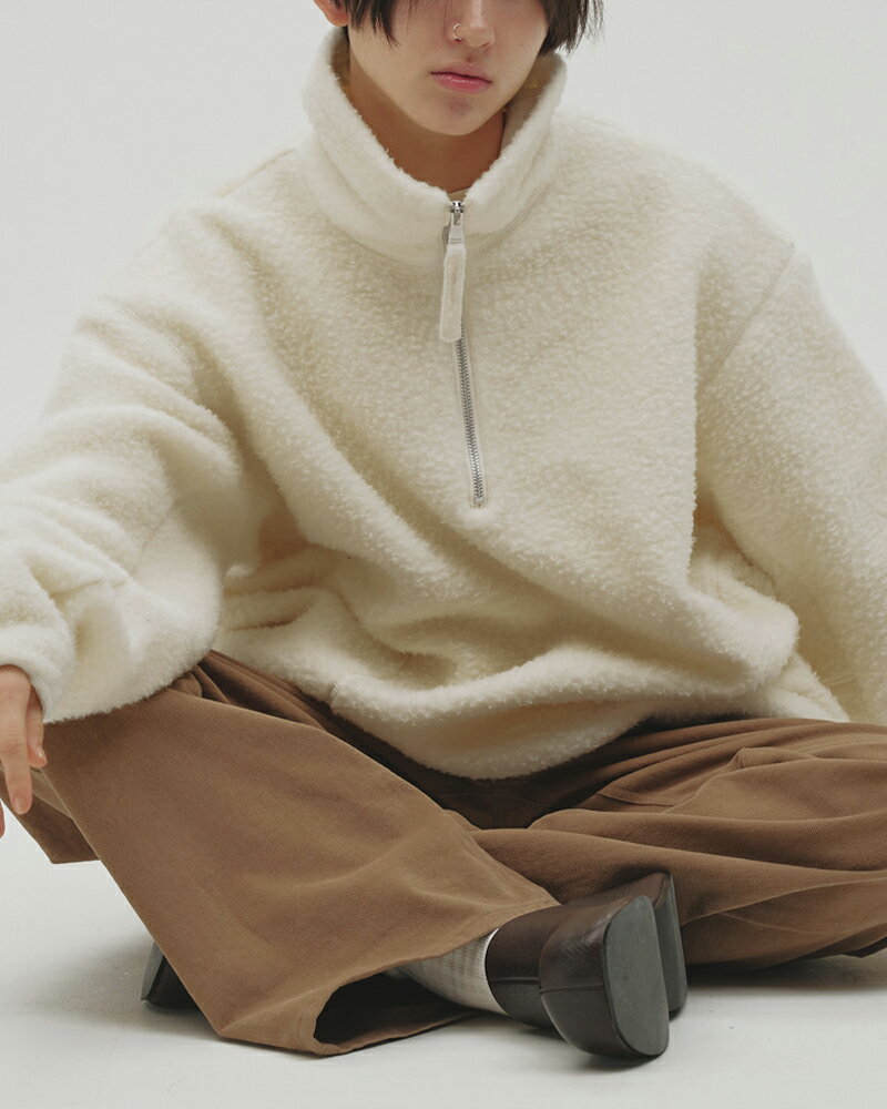 TODAYFUL トゥデイフルNapping Halfzip Blouson ナッピングハーフジップブルゾン 12620205※2026年11月中旬～12月中旬入荷予定