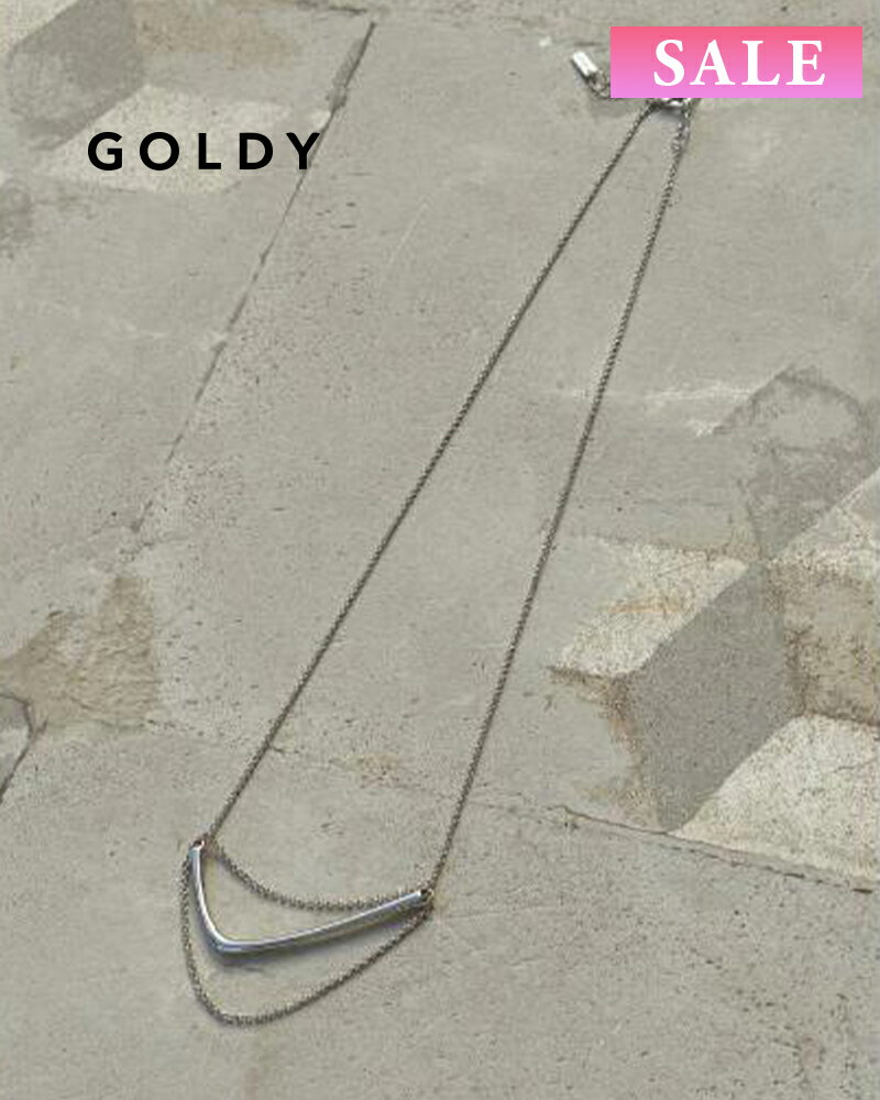 樂天商城 - GOLDY ゴールディ 3240206 goldy ハング チェーン メタル ネックレス【メール便可】
