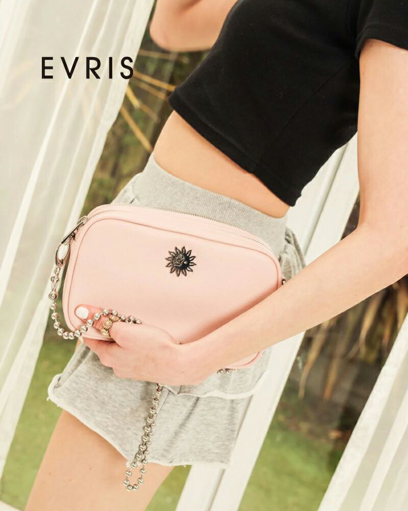 樂天商城 - EVRIS エヴリス ボールチェーンショルダーBAG 372631901401