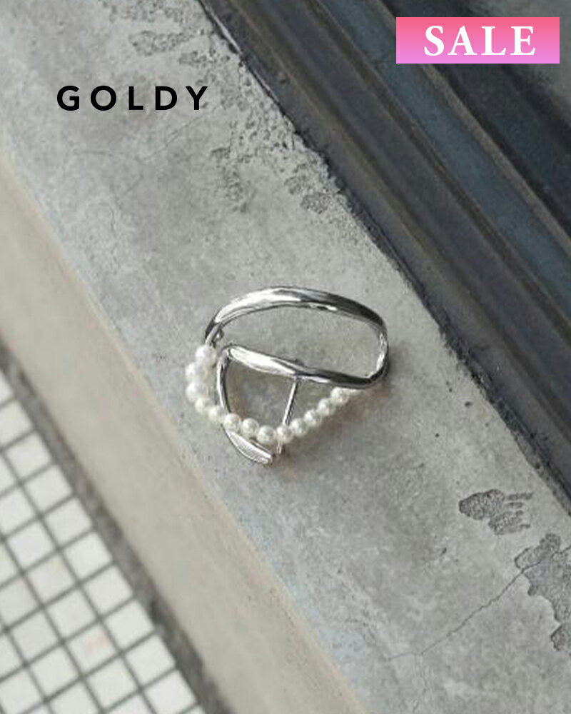 樂天商城 - GOLDY ゴールディ 6240205 goldy パール コイル メタル ヘアカフ【メール便可】