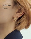 GOLDY/ゴールディ/エンフォルド メタル ピアス/アクセサリー/1230411【追跡可能メール便180円】