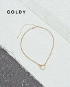 GOLDY ゴールディ ダブル ハート ネックレス 3240805【メール便可】