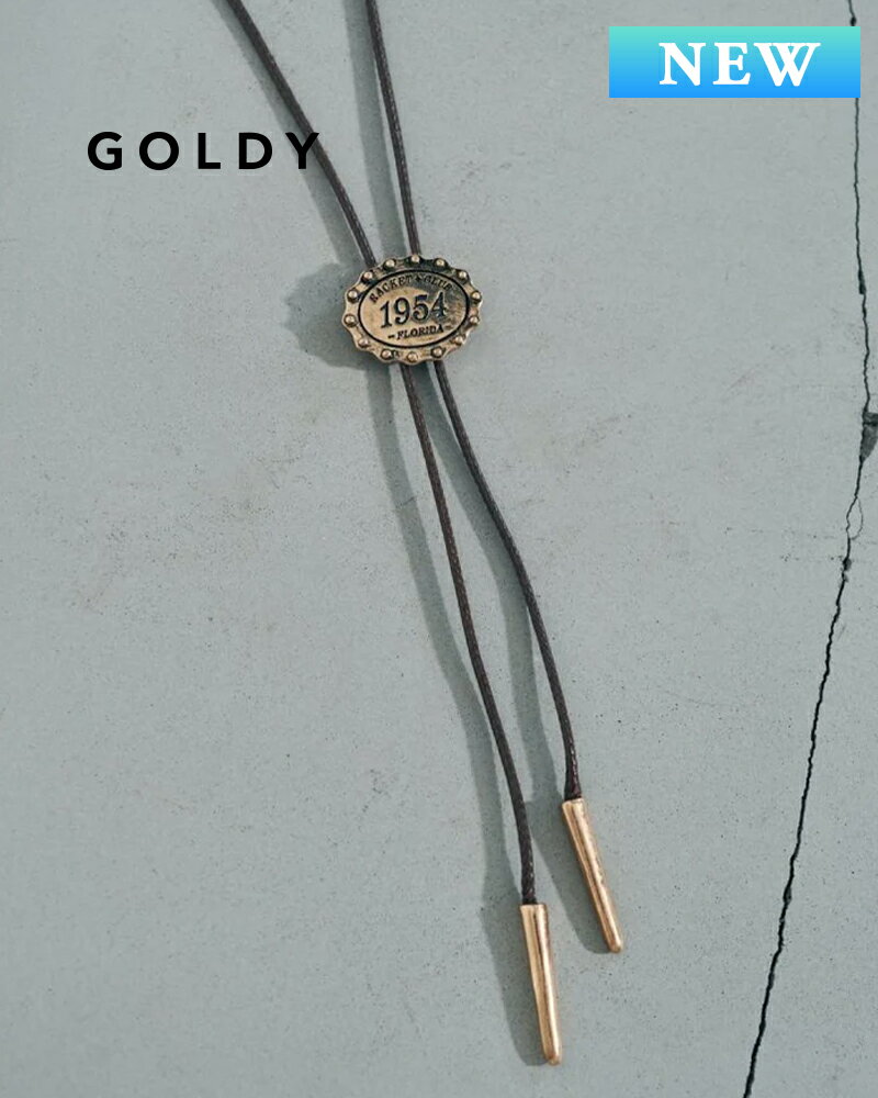 樂天商城 - GOLDY ゴールディ 3260502 goldy アンティーク ナンバー モチーフ ループ タイイング ネックレス【メール便可】