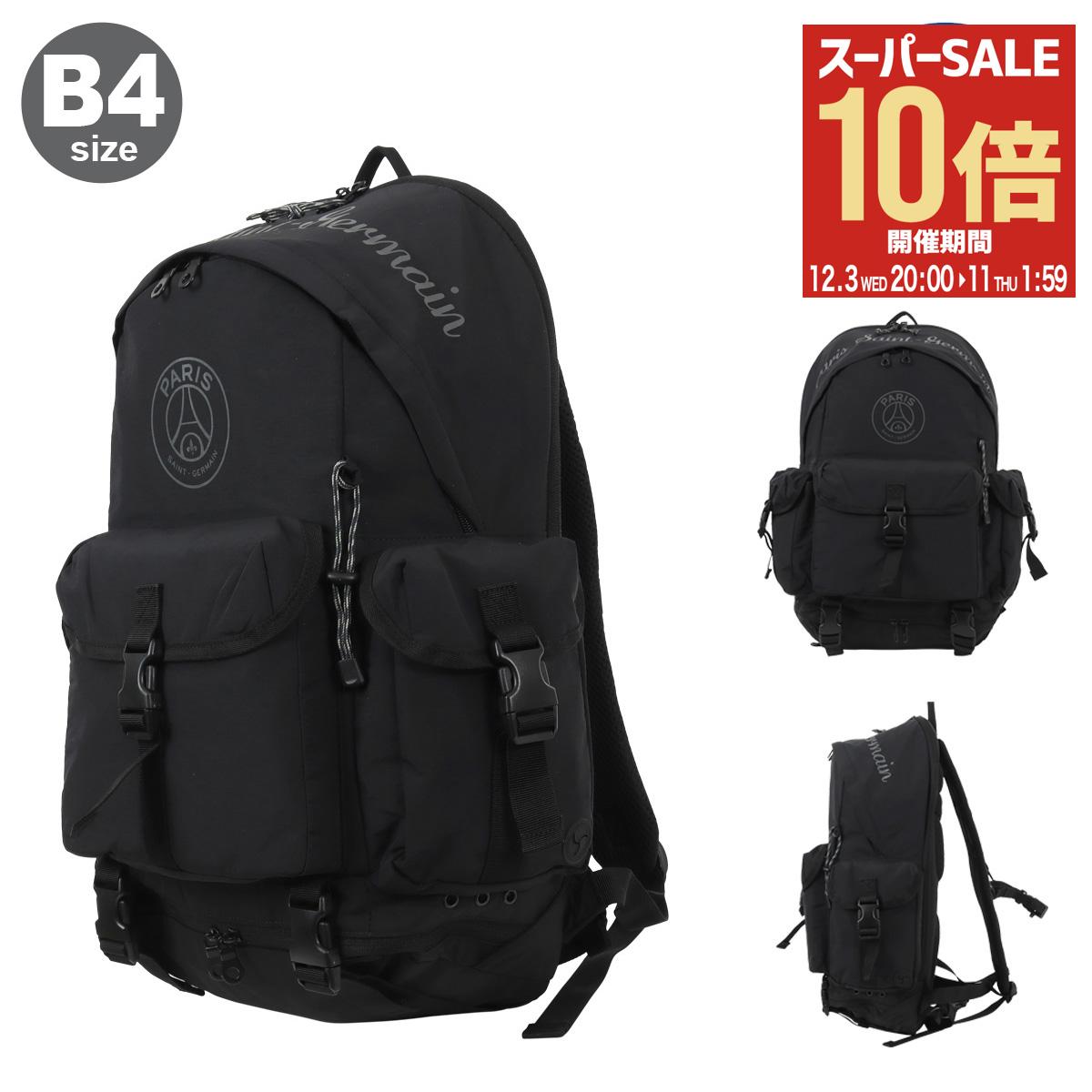 【全品10倍★12/3(水)20時～】パリ・サンジェルマン B4 リュック リュックサック バックパック デイパック メンズ レディース PSG-MBBK184 イーカム E-COM 通学 サッカー[即日発送]