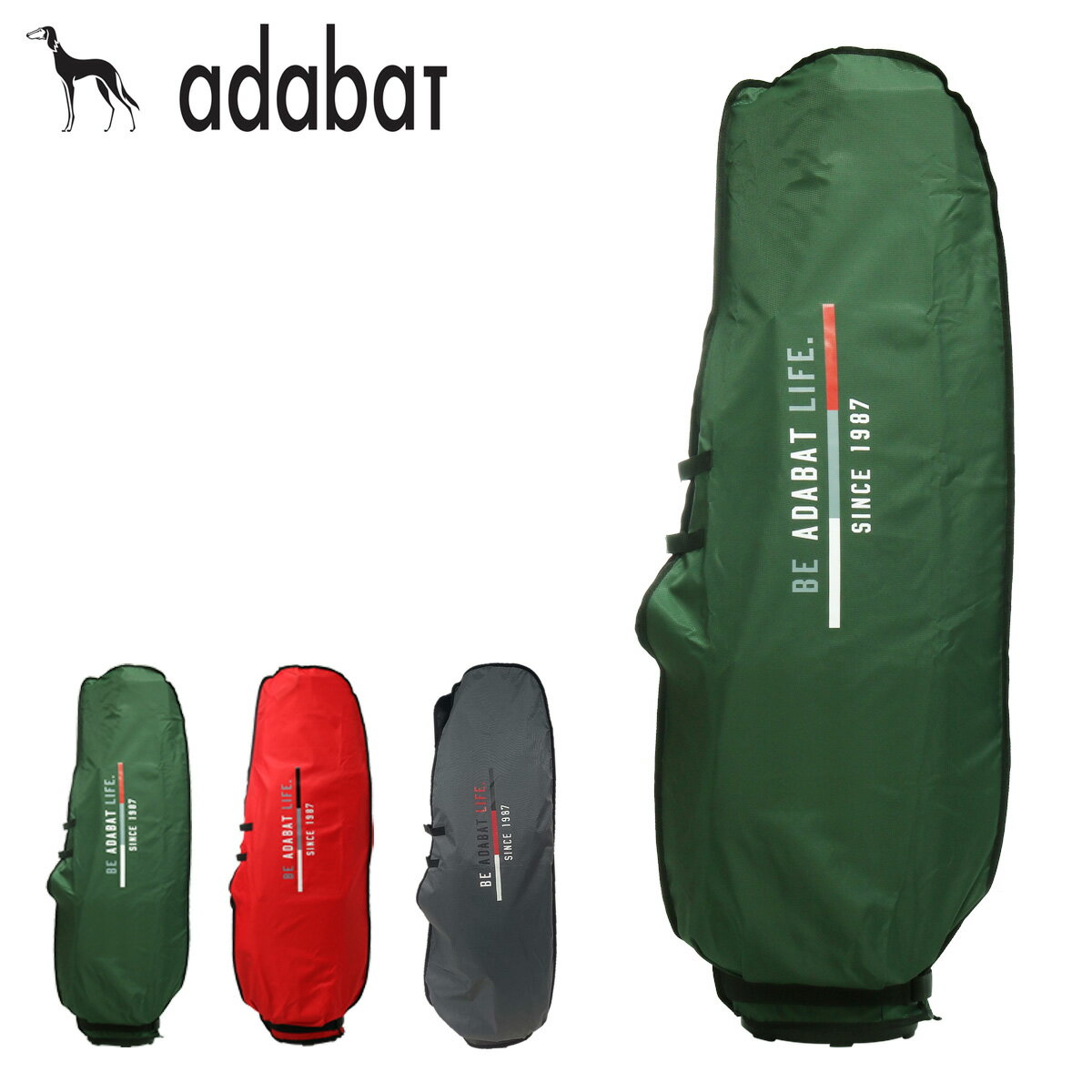 アダバット ゴルフ トラベルカバー 9型キャディバッグ用 メンズ ABO428 adabat GOLF 旅行 トラベル キャディバッグカバー 軽量 折り畳み[即日発送][PO10]