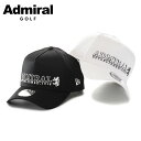 【全品10倍★8/4(月)0時迄】アドミラル ゴルフ キャップ ニューエラ NEW ERA 帽子 メンズ ADMB4B22 Admiral 抗菌 手洗い可能[P...