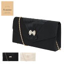 【全品10倍★7/11(金)2時迄】アモーション ショルダーバッグ ビーズ 421352 A.motion パーティーバッグ フォーマルバッグ パール レディー...