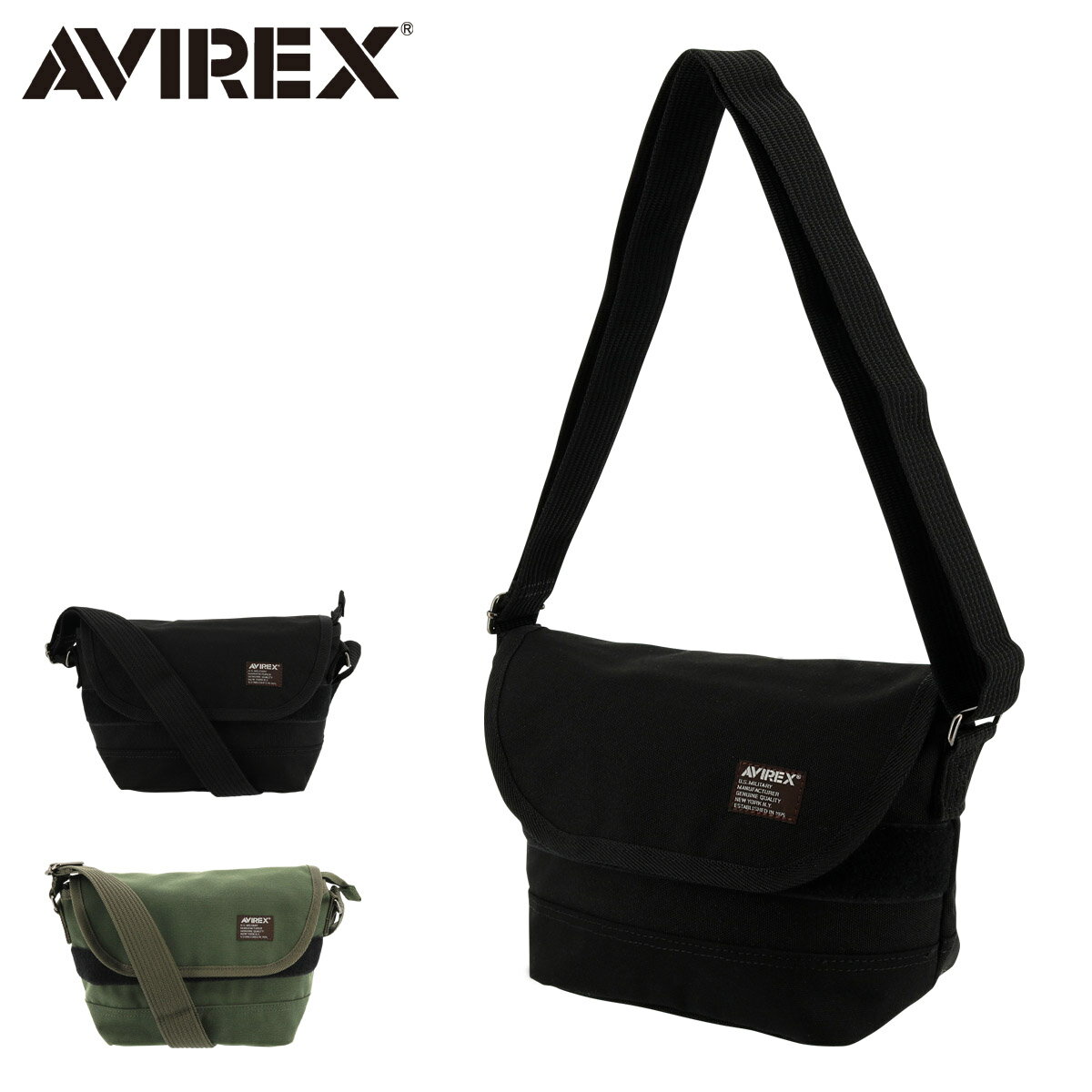 【全品10倍★11/19(水)0時迄】アヴィレックス ショルダーバッグ イーグル メンズ AVX-3520 AVIREX ワンマイルバッグ[DL10]