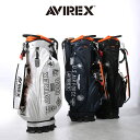 AVIREX アヴィレックス アビレックス メンズ men's 男性用 カッコイイ カッコいい かっこいい オシャレ お洒落 おしゃれ 高級 ブランド レア 人気 モデル おすすめ 定番 父の日 父の日ギフト バレンタイン クリスマス プレゼント 20代 30代 40代 50代 ギフト 誕生日 贈り物 ゴルフ ゴルフ用品 ラウンド用品 ラウンド 用品 上品 大人 おとな キレイめ きれいめ 綺麗目 きれい目 綺麗め シンプル カジュアル スポーティー スポーティ スタイリッシュ 使いやすい 普段使い スポーツ アウトドア 練習 練習用 練習場 お出かけ 外出 春 夏 秋 冬 春夏 秋冬 春用 夏用 秋用 冬用 オールシーズン 2022年 春夏新作 キャディバッグ キャディーバッグ キャディバック 鞄 かばん カバン バッグ バック ゴルフバッグ ゴルフバック 9型 5分割 3分割 46インチ対応 46インチクラブ対応ITEM SPEC COLOR VARIATION ブランド：AVIREX アヴィレックス アヴィレックスブランドの定番ロゴやモチーフを配したキャディバッグです。セルフスタンドバッグ付きで取り外してご使用出来ます。 サイズ：約W38×H88×D34cm重量：約3.3kg（キャディバッグ:2.5kg、セルフスタンド：0.8kg）口枠：5分割＋3分割口径：9型対応クラブサイズ：46インチ カラー：ホワイトブラックネイビー 素材：ポリウレタン100％合成皮革 仕様：ダブルファスナーポケット×2ファスナーポケット×2傘ホルダー×1 付属：ショルダーベルトフードカバーネームタグ(名入れ不可)セルフスタンド ご注意ください： ● 商品の画像は、できるだけ商品に近いカラーにて掲載をしております。 お客様のモニターの発色または設定により、実際の色味と異なる場合もあります。あらかじめご了承ください。 ● メーカーサイズ、もしくは実際に測った寸法となります。商品の素材等の個体差により、若干サイズのばらつきがあります。サイズはあくまでも目安としてお考えください。 ● 天然皮革・素材を使用している商品によっては、天然素材の特性上、部位により風合いやシミ・シワ感や焦げ、濃淡など多少の個体差がある場合があります。あらかじめご了承ください。 AVIREX GOLF / アヴィレックスゴルフ アメリカ空軍にフライトジャケットを供給するコントラクターとして誕生したアヴィレックス。その厳しいミルスペックを全てクリアした製品は高い機能性と無駄のないデザイン、本物だけが持つ存在感でアメリカンなステイタスブランドとして世界中の人々に支持されています。そして、名を冠したゴルフブランドが、ミリタリーを起源としたタフさとポジティブなスピリッツを感じさせる本物だけが放つアメリカンスタイルをゴルフというフィールドに展開します。 このブランドの商品一覧へ