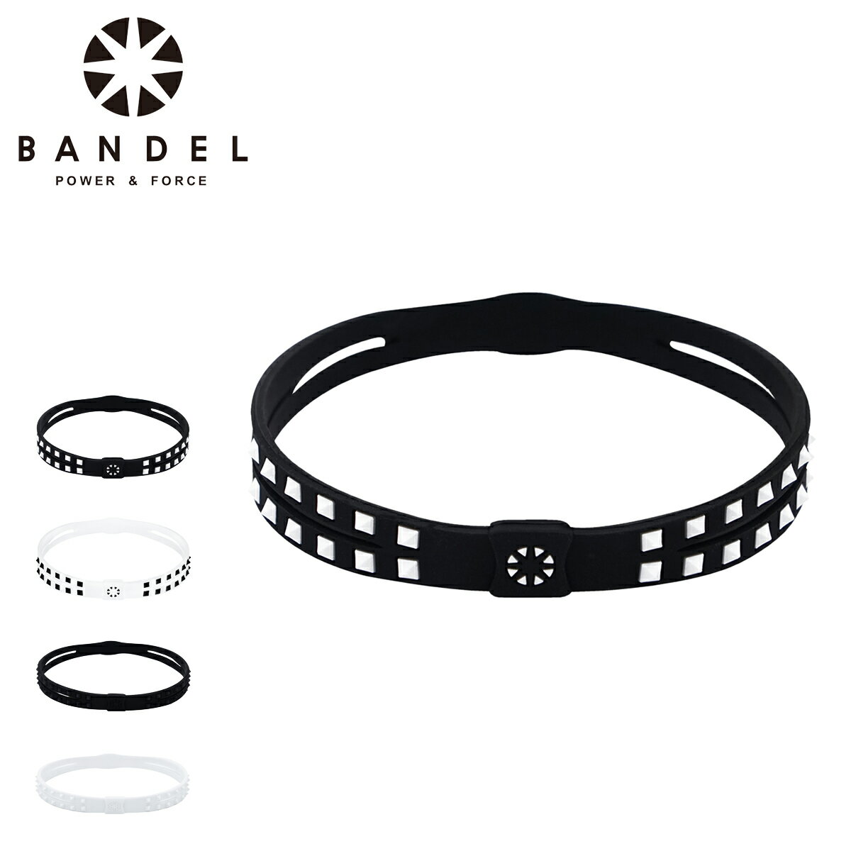 【全品10倍｜5/16 2時迄】バンデル アンクレット Studs メンズ レディース BANDEL | パワーバランス シリコン