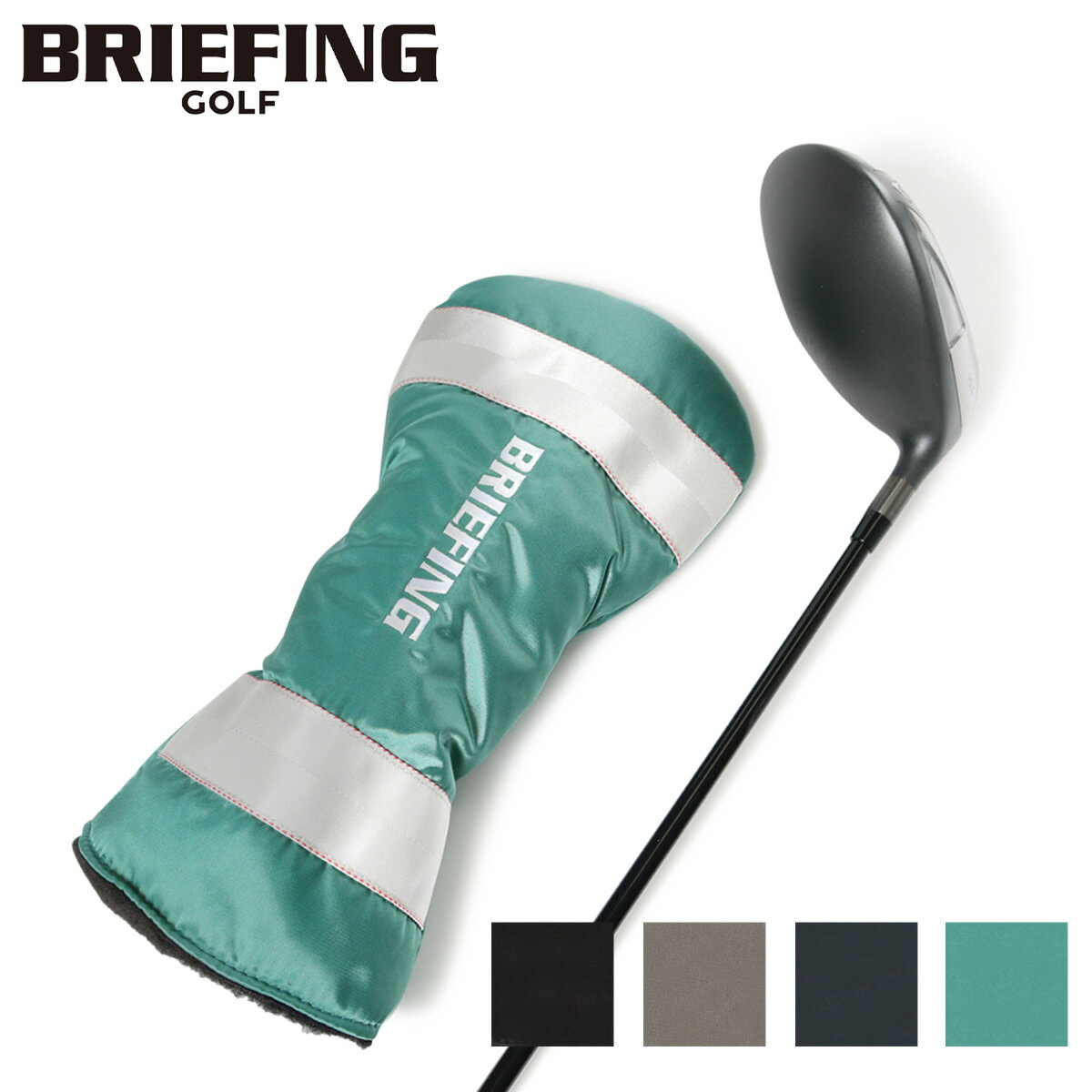 u[tBO St hCo[Jo[ wbhJo[ GRcC Y fB[X BRG223G34 BRIEFING GOLF  DRIVER COVER ECO TWILL 22AW[][DL15]