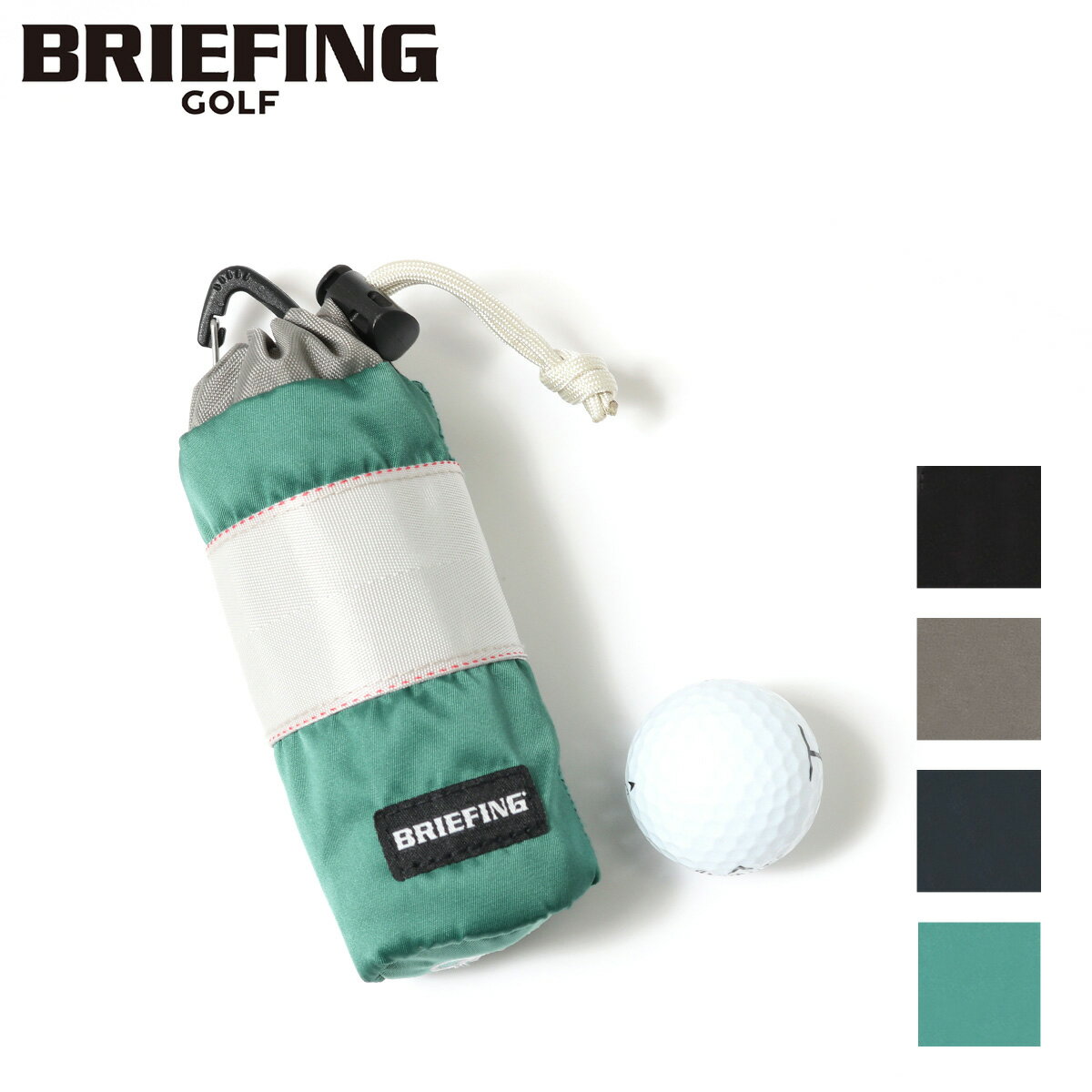 u[tBO St {[|[` GRcC Y fB[X BRG223G58 BRIEFING GOLF  BALL HOLDER ECO TWILL {[P[X {[z_[ {[3[ 22AW[][DL10]