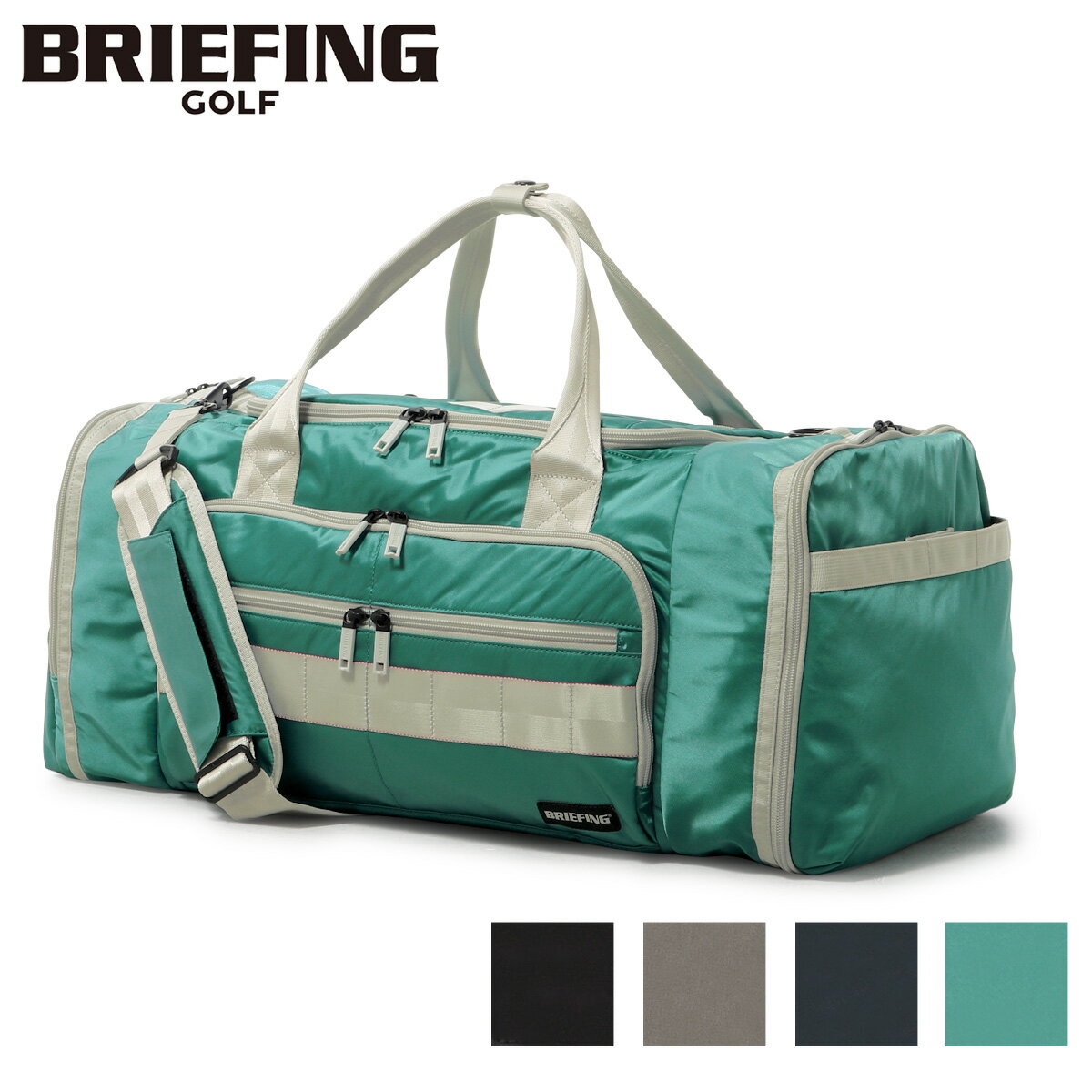 ブリーフィング ゴルフ ボストンバッグ エコツイル メンズ レディース BRG223N43 BRIEFING GOLF 撥水 CLUB CONTAINER ECO TWILL ショルダー 2WAY スポーツ 22AW[即日発送][DL10]