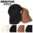 【全品10倍★5/7(水)0時迄】ブリーフィング 帽子 キャップ スエード メンズ BRG243M89 BRIEFING SUEDE INITIAL CAP ス...