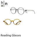 【全品10倍★5/16(金)2時迄】バイエヌ 老眼鏡 リーディンググラス ラウンド シャイニーカラー byn UV99%カット ブルーライト 45%カット 眼鏡...