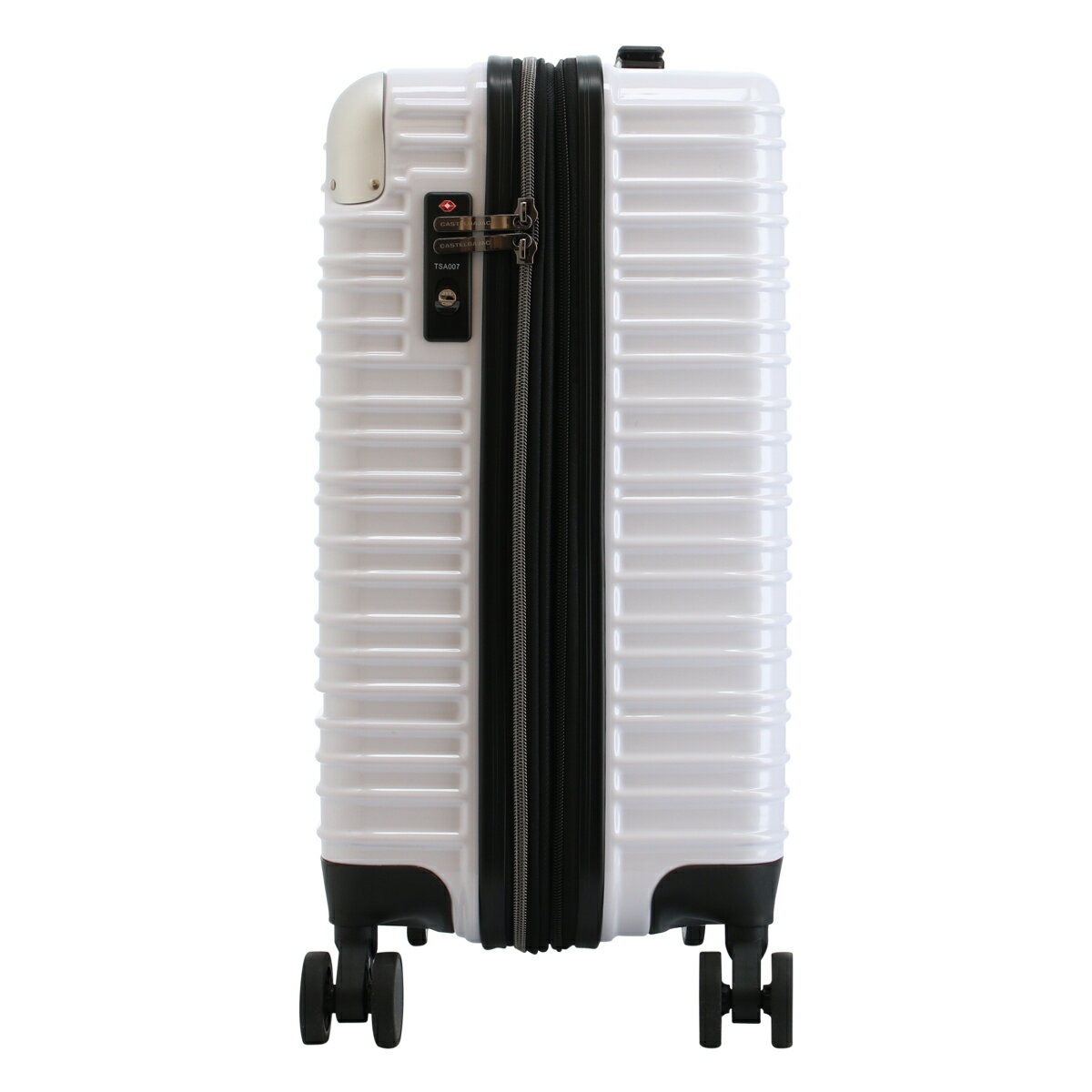 カステルバジャック スーツケース アレッタ 36(41)L 47cm 3.2kg CAS-345160 CASTELBAJAC | ハード ファスナー 機内持ち込み | 拡張 キャリーバッグ キャリーケース ビジネスキャリー 当社限定 別注[PO10][bef]