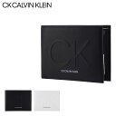 カルバンクライン 財布（メンズ） シーケー カルバンクライン 二つ折り財布 メンズ 本革 ロゴス 816653 CK CALVIN KLEIN | 牛革 レザー[DL10][即日発送]