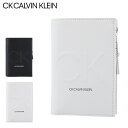 シーケー カルバンクライン 二つ折り財布 メンズ 本革 ロゴス 816654 CK CALVIN KLEIN セミ長財布 牛革 レザー DL10 春財布 即日発送