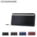 【全品10倍｜期間限定】シーケー カルバンクライン 長財布 ラウンドファスナー トップ メンズ 816665 CK CALVIN KLEIN | 本革 レザー 牛革