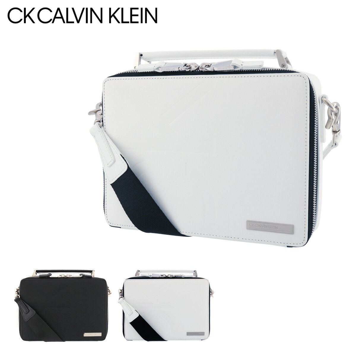 シーケー カルバンクライン ショルダーバッグ メンズ 本革 ソーダ 827222 CK CALVIN KLEIN | スマートセルバッグ スマートクラッチ 多機能 クラッチバッグ 牛革 レザー