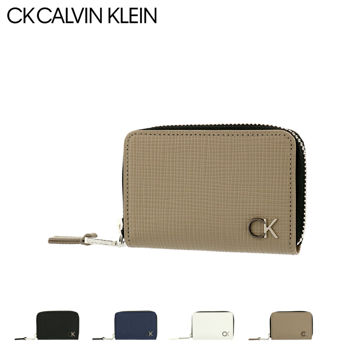 カルバンクライン シーケー カルバンクライン 小銭入れ ラウンドファスナー セプター 本革 メンズ815651 日本製│CK CALVIN KLEIN コインケース 牛革 レザー[DL10][即日発送]