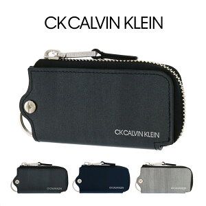 シーケー カルバンクライン キーケース スマートキー ボルダーII メンズ 345187 CK CALVIN KLEIN | 当社限定 コラボ 別注モデル キーリング 牛革 本革 レザー[DL15]