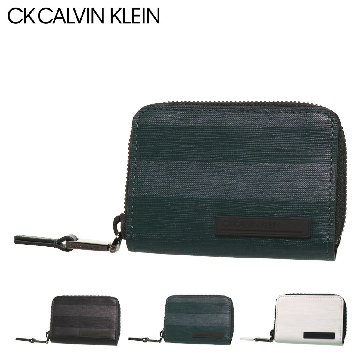 カルバンクライン シーケー カルバンクライン 小銭入れ コインケース 本革 メンズ テネシーII 823662 CK CALVIN KLEIN | キーチェーン付き 牛革 レザー[DL10]